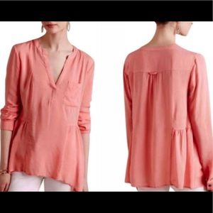 Maeve Salmon Pink Top